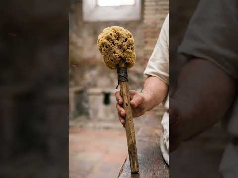 Você teria coragem de dividir a "esponja do banheiro" com um desconhecido? #history #romaantiga