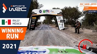 Sami-Joe winning run: El Chocolate Reverse - eSports WRC 2021