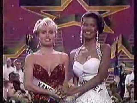 Miss USA 1991- Farewell Walk & Crowning Moment