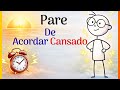 Acordar cedo com energia não depende de dormir mais — depende disso