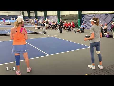 2023 Biofreeze USA Pickleball National Championships - Women’s Doubles 4.0, 65-69 - Winner Bkt Rd 1