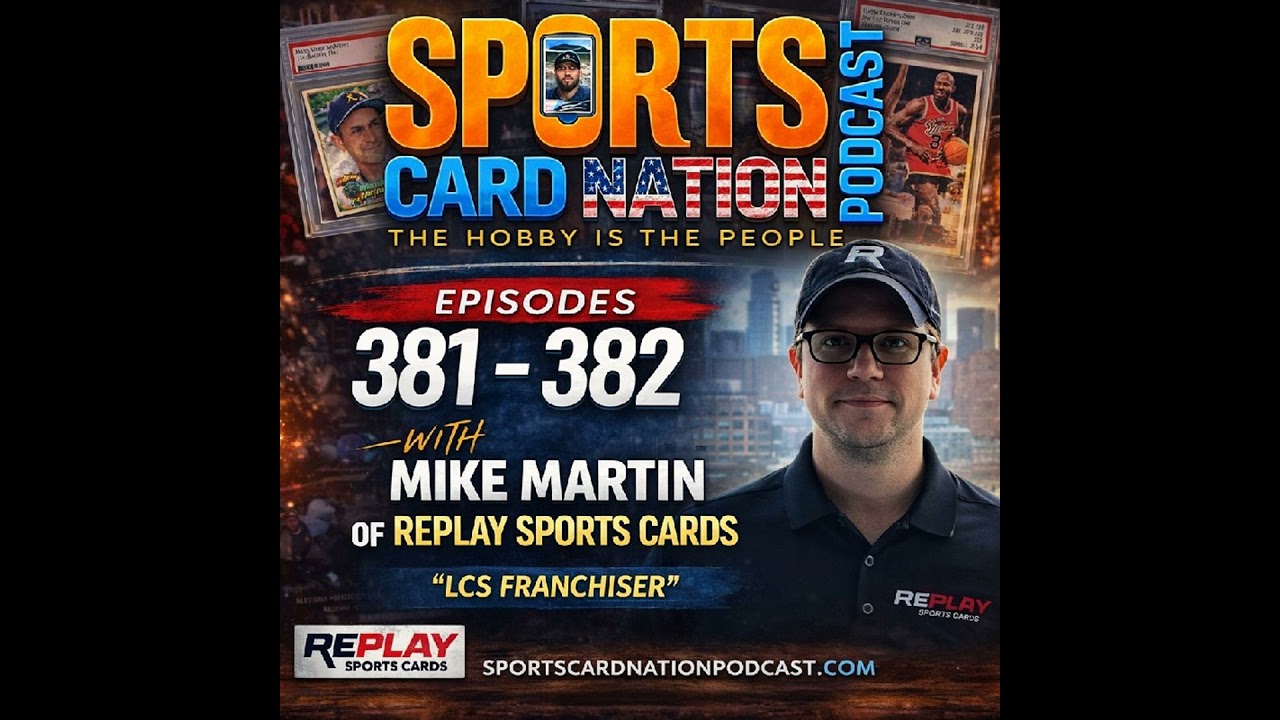 Mike Martin of Replay Sports Cards ards "Franchise LCSing" E381 Mike Martin of Replay Sports Cards ards "Franchise LCSing" E381