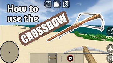 MINI BLOCK CRAFT | How to use CROSSBOW