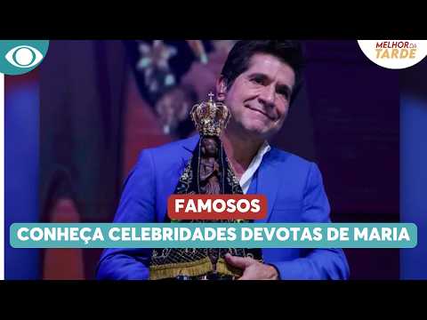 No Dia de Nossa Senhora Aparecida, confira quais celebridades são devotas da santa | Melhor da Tarde