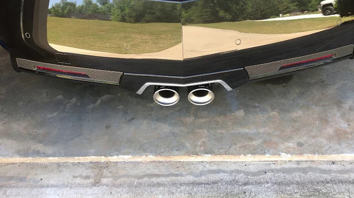 CTS-V 900hp e85 Cold Start Kooks headers xpipe & Borla S-Type axle back Exhaust