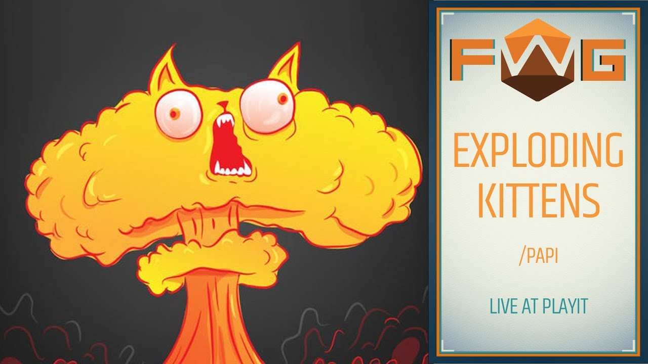 Exploding Kittens | Live @ PlayIT 2018 - YouTube