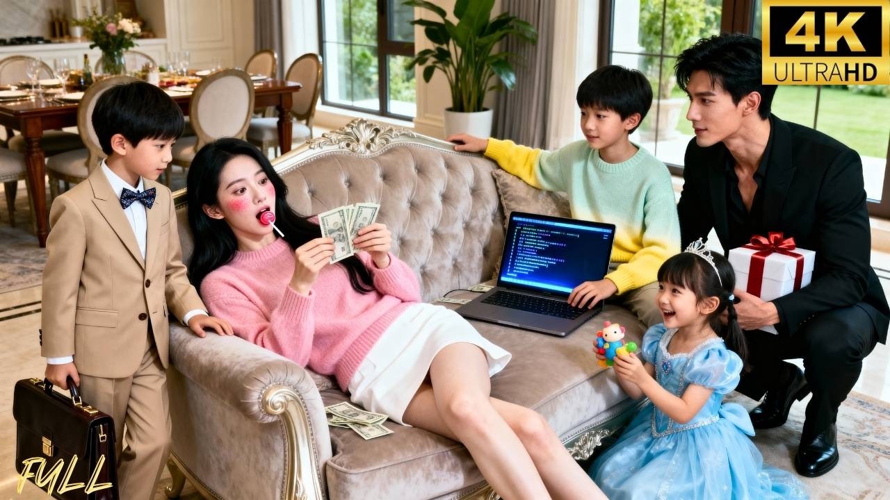 Héroïne ordinaire a 3 bébés génies! Aîné gouverne empire, second hacker top—famille heureuse!👑