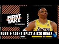 Is it a BIG DEAL that Russell Westbrook and his agent parted ways? | First Take