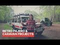 Projects Mitsubishi Pajero & Retro Caravan Overland