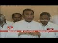 Mekapati Rajamohan speaks to media after meeting Jagan