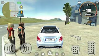 Car Simulator C63 Police-Taxi Mercedec | Android Gameplay SUV Android Games screenshot 5