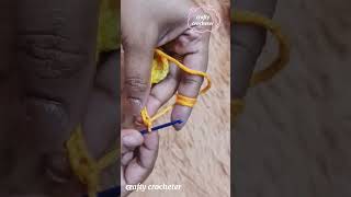 #crochetforbeginners #crochet #shorts #easycrochet #howtocrochet #knitting #crochetflower #craft