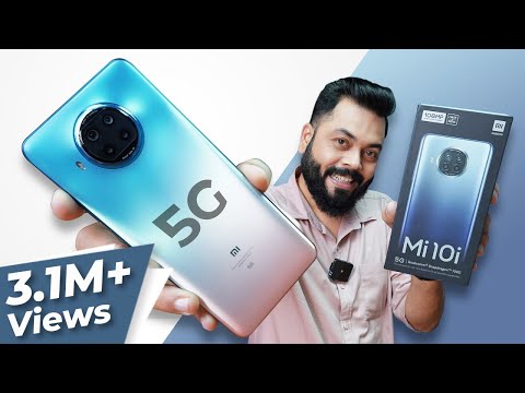 Mi 10i 5G Indian Retail Unit Unboxing And First Impressions   108MP Camera  5G   Just Rs 20 999