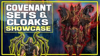 WoW: Shadowlands COVENANT GEAR & ‘CLOAKS’ SETS Aplha Showcase! 3D Preview - All 4 Covenants! WoW: Shadowlands COVENANT GEAR & ‘CLOAKS’ SETS Aplha Showcase! 3D Preview - All 4 Covenants!