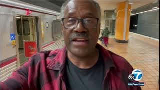 Marc Brown rides Metro Red Line to see conditions firsthand amid increase in violent crime