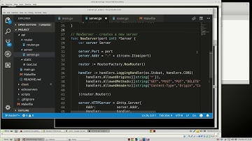 Golang - VueJS - Kubernetes - Docker - AWS [005] - CORS Handlers Routing