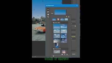 The Fastest way to replace the sky in Photoshop