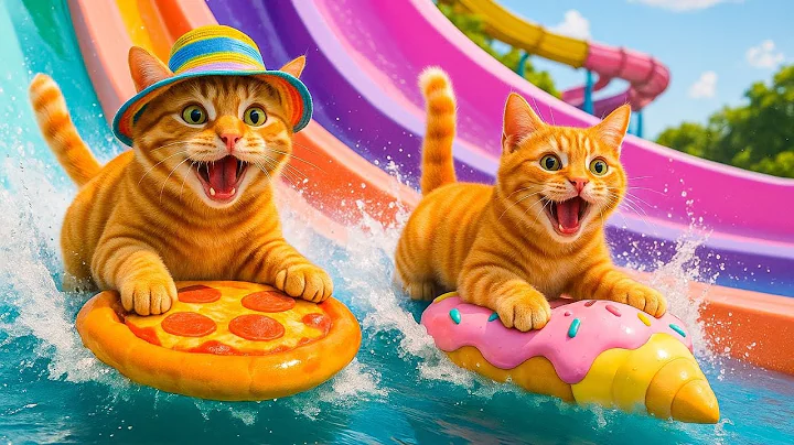 Video 10993481: cat cartoon, kitten living, funny cat, cat family, cute kitten