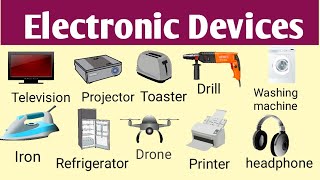 Electronic devices/Learn The Name Of Different Types Of Electronic devices in English