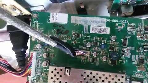 Vizio E422VA returned with 1 missing cap