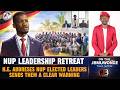 NUP Leadership Retreat H E Bobi Wine Issues A Serious Warning To NUP Leaders This Is Serious