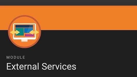 External Services trailhead Answers