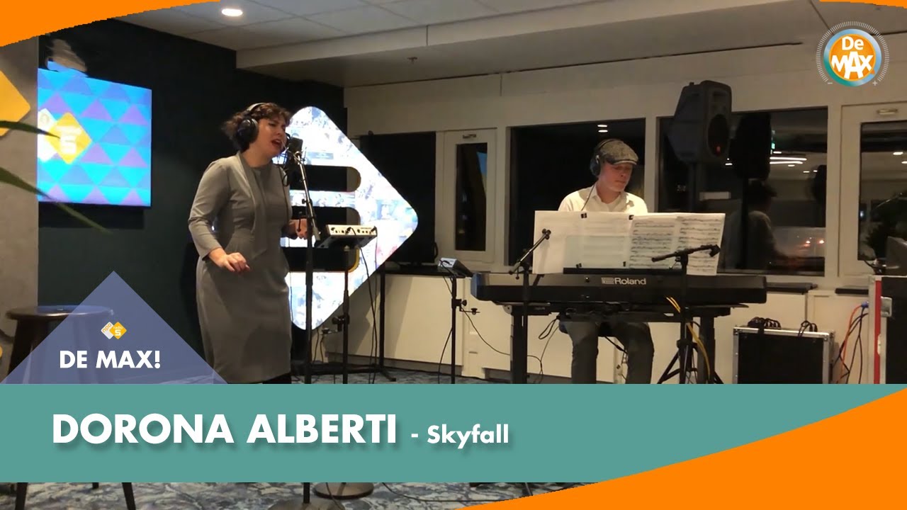 Dorona Alberti - Skyfall | De MAX! Kantoorsessie | NPO Radio 5