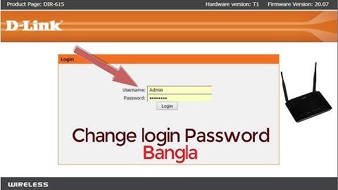 How to change login Password or Admin password on D-Link Routers