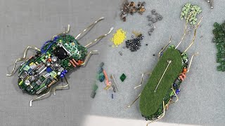 Making a Beetle Droid (Brooch) // More Beading!