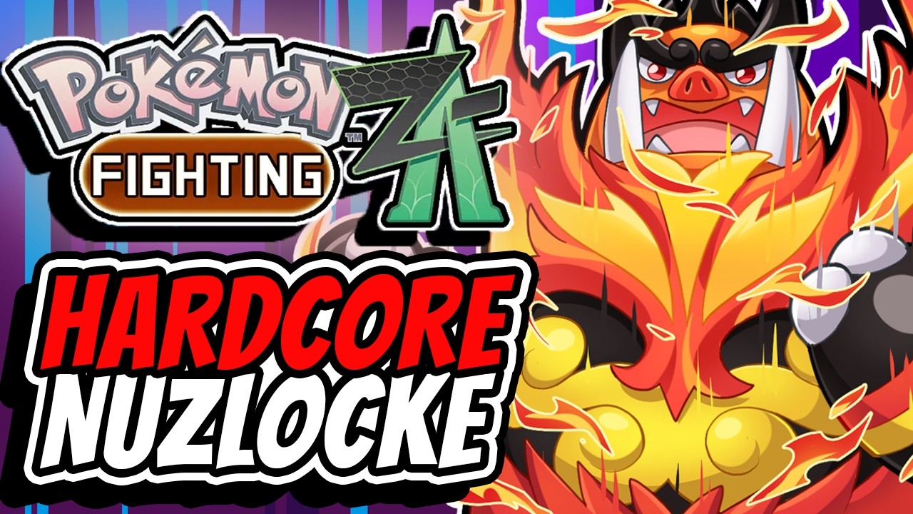 Pokemon Legends ZA + DLC HARDCORE NUZLOCKE - Fighting Types ONLY
