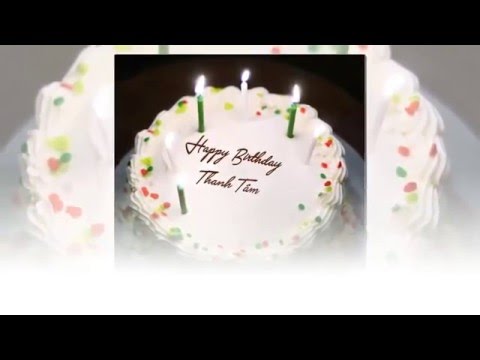 Hướng dẫn ghi tên lên bánh kem, bánh sinh nhật online | Foci