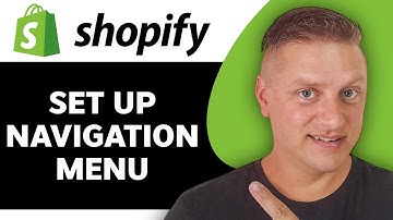 How to Set Up Navigation Menu on Shopify | Shopify Tutorial 2025
