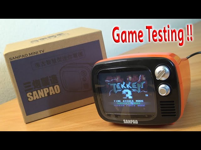 A Mini Retro SMART TV? Sanpao TJ800 Android TV Review 