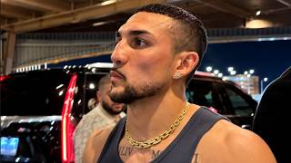Angry Teofimo Lopez After Fighting Security Storms Out After Ryan Garcia Ko Over Conor Benn
