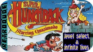 Super hunchback GB {test mode = level select & infinite lives} Cheat