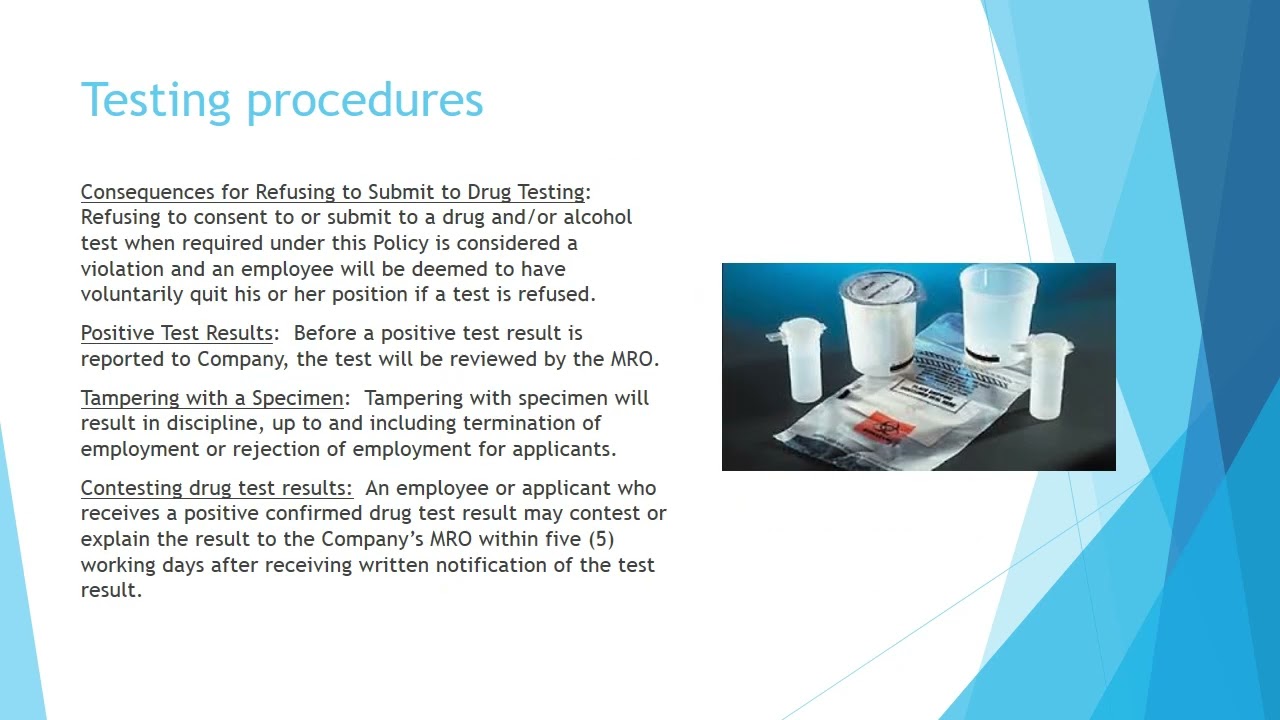 Drug Free Workplace Policy 2023