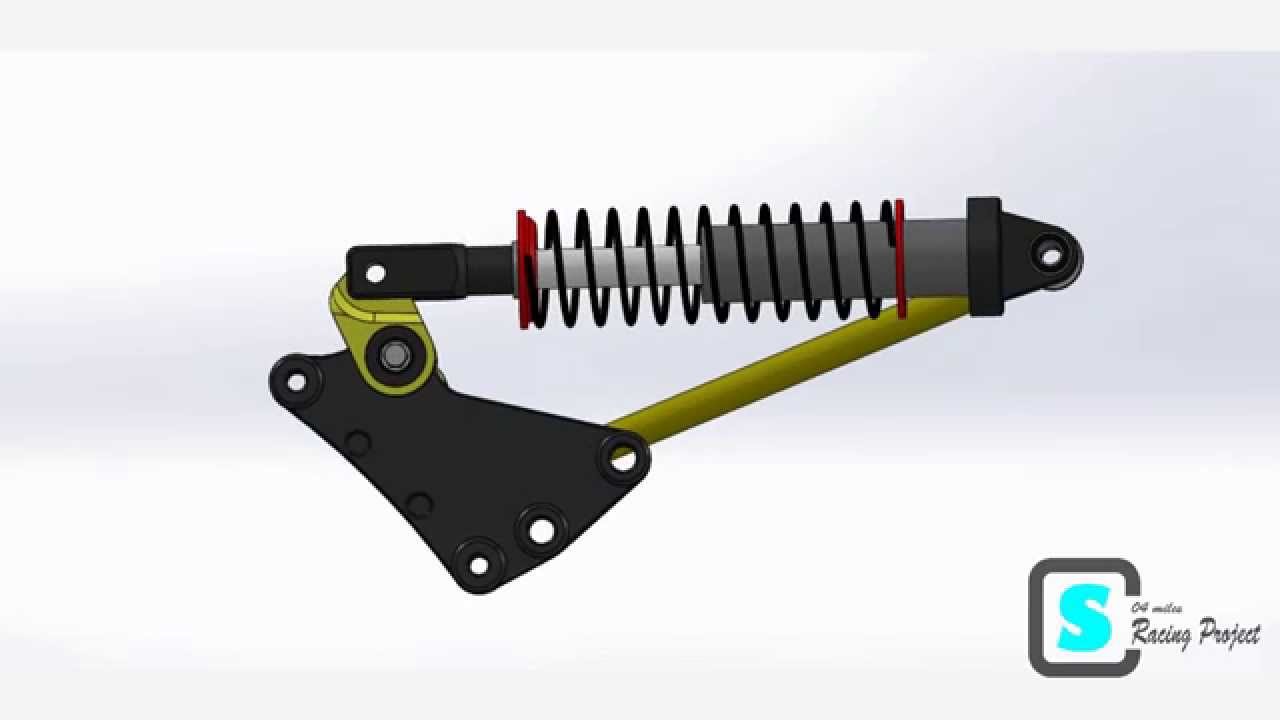 Racingproject Smax多連桿系統 3d模擬影片 第二代majesty S Rear Suspension Pro Link Youtube