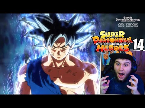 Dragon Ball Heroes Capitulo 14 Sub Español HD - Goku Ultra Instinto *REACCION*