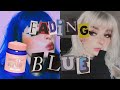 MY BLUE HAIR JOURNEY // Fading LimeCrime Unicorn Hair Mystic