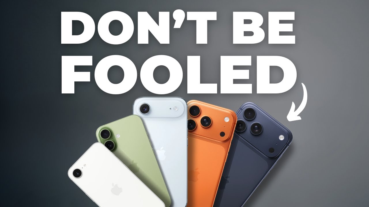 Which new iPhone should YOU buy? (don't make a mistake)