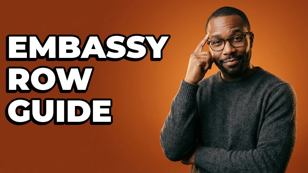 Which Embassies Are On The DC Embassy Row Walk?