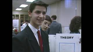 Chaminade 1990 Science Fair Ophthalmology Project clip from recycled U-Matic videotape