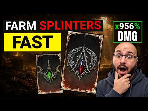 How to Farm SPLINTERS Quickly - GET MAX SPLINTERS Diablo 4 Season 15