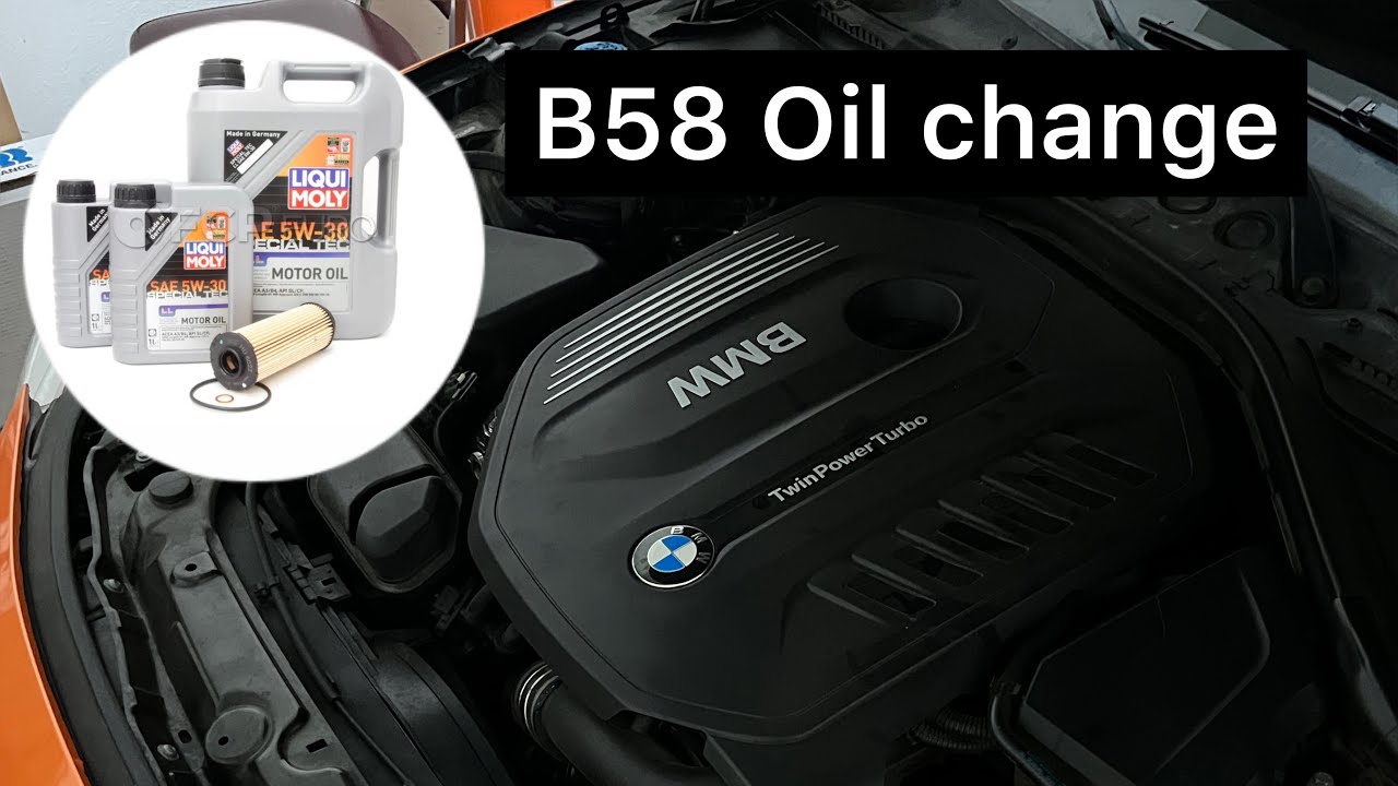 Oil change on my B58!! (SUPER EASY) YouTube