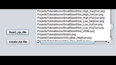 Java prog#127. Read zip file Using java