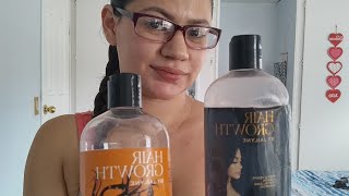 @JailyneOjeda Shampoo & Conditioner Hair Growth Review || #productreview