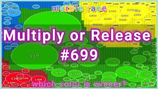 Multiply or Release #699   Marble Race