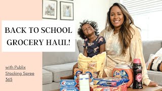 BACK TO SCHOOL 2021 PUBLIX HAUL! || PUBLIX STOCKING SPREE 365 || PUBLIX BEST DEALS