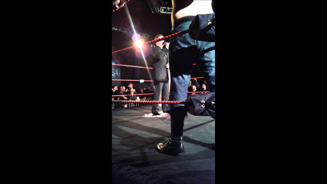 Sabu enters ICW PAPERBOY BIRMINGHAM APRIL 18TH