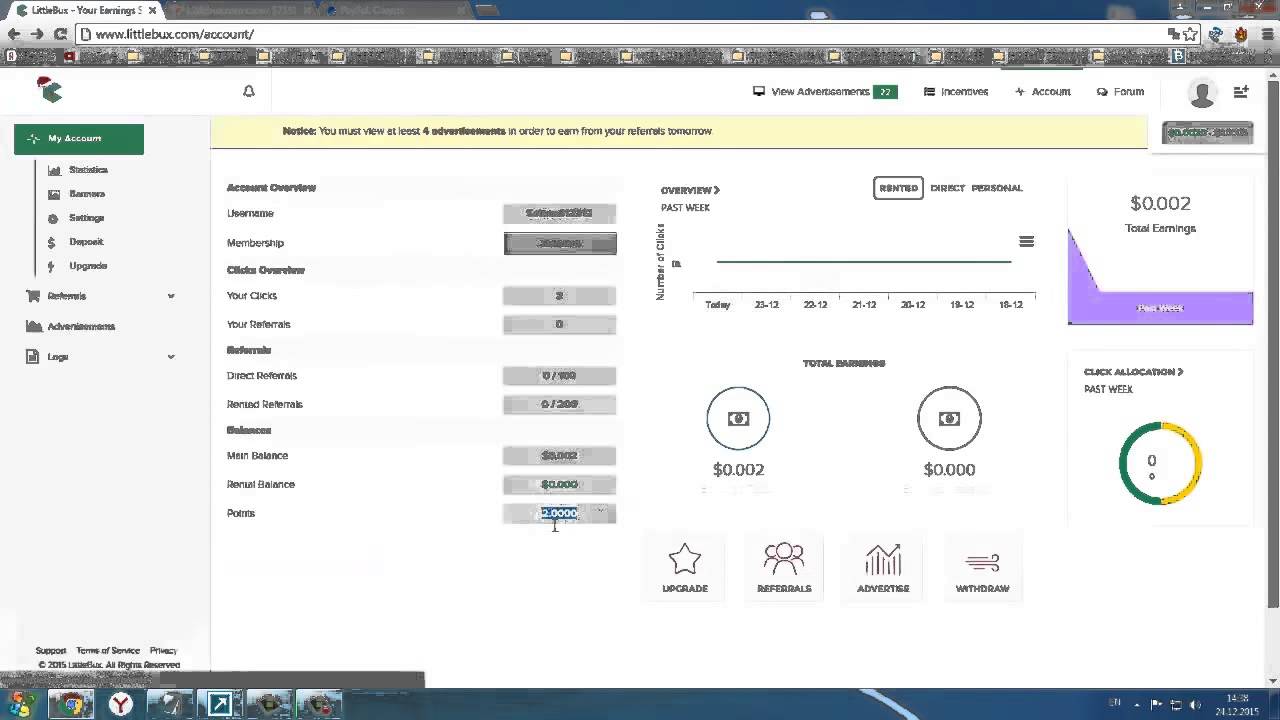 100% НАДЁЖНЫЙ ПРОЕКТ МОЙ ДЕПОЗИТ 20$ littlebux com пассивный заработок в интернете без вложений